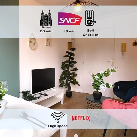 Oxygen - Lumineux Deux-pieces A 20min De Rouen Caudebec-les-Elbeuf